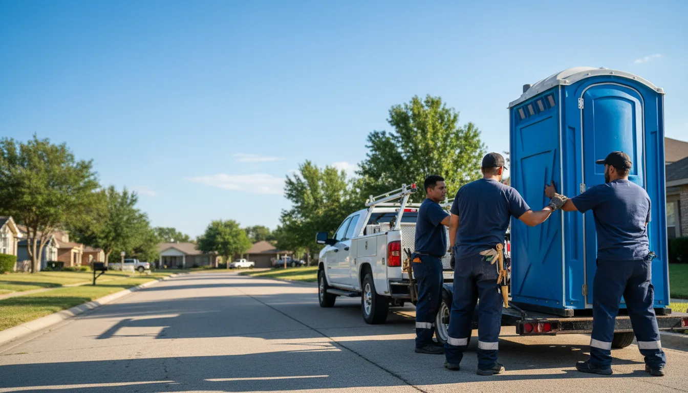 Portable Toilet Rental in White Plains, GA near me